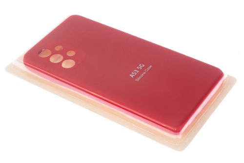 Чехол-накладка для Samsung A535F A53 SILICONE CASE закрытый красный (1) оптом, в розницу Центр Компаньон фото 2