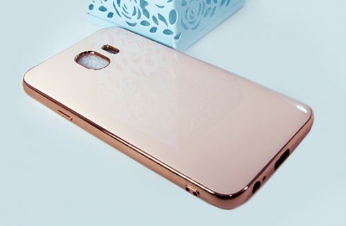 Чехол-накладка для Samsung J400 J4 2018 ELECTROPLATED TPU+PET розовый - фото фото 3