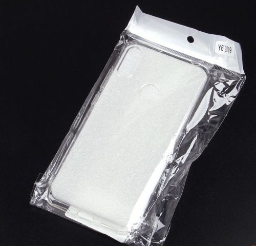Чехол-накладка для HUAWEI Honor 8A/Y6 2019 FASHION TPU 1мм 008291-1 прозрачный - фото фото 3