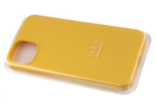 Чехол-накладка для iPhone 13 VEGLAS SILICONE CASE NL закрытый желтый (4) оптом, в розницу Центр Компаньон фото 2