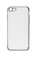Купить Чехол-накладка для iPhone 7/8/SE ELECTROPLATED TPU DOKA золото оптом, в розницу в ОРЦ Компаньон