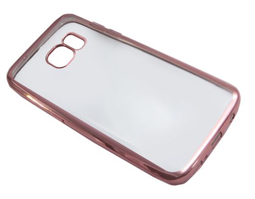 Чехол-накладка для Samsung G930 S7 РАМКА TPU розовое золото оптом, в розницу Центр Компаньон фото 3