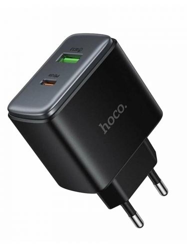 СЗУ Type-C HOCO C158A Charm 3A PD45W QC3.0 черный - оптовая продажа фото 3 СЗУ Type-C HOCO C158A Charm 3A PD45W QC3.0 черный - фото фото 3