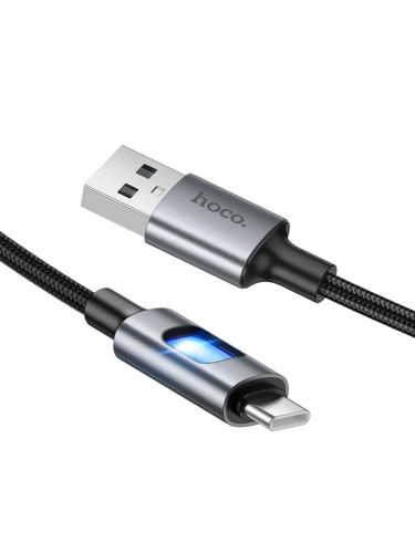Кабель USB TYPE-C HOCO U144 1.2м черный - оптовая продажа фото 3 Кабель USB TYPE-C HOCO U144 1.2м черный - фото фото 3