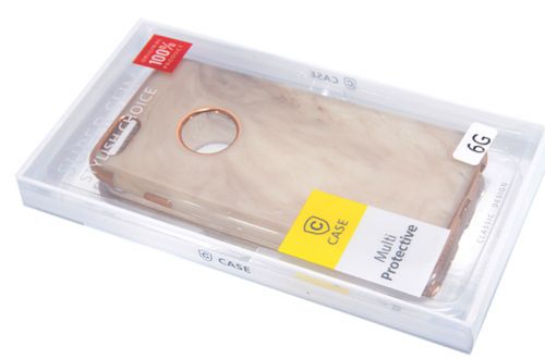 Чехол-накладка для iPhone 6/6S C-CASE МРАМОР TPU бежевый - оптовая продажа фото 2 Чехол-накладка для iPhone 6/6S C-CASE МРАМОР TPU бежевый - фото фото 2
