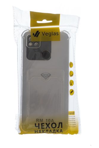 Чехол-накладка для XIAOMI Redmi 10A VEGLAS Air Pocket прозрачный оптом, в розницу Центр Компаньон фото 4