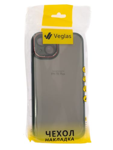Чехол-накладка для iPhone 15 Plus VEGLAS Crystal Shield зеленый оптом, в розницу Центр Компаньон фото 3