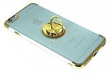 Купить Чехол-накладка для iPhone 6/6S Plus ELECTROPLATED TPU КОЛЬЦО золото оптом, в розницу в ОРЦ Компаньон