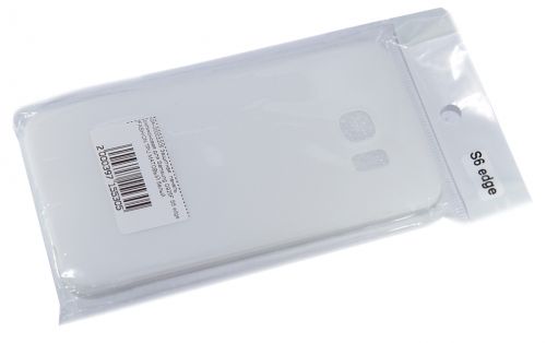 Чехол-накладка для Samsung G925F FASHION TPU матовый белый - оптовая продажа фото 2 Чехол-накладка для Samsung G925F FASHION TPU матовый белый - фото фото 2