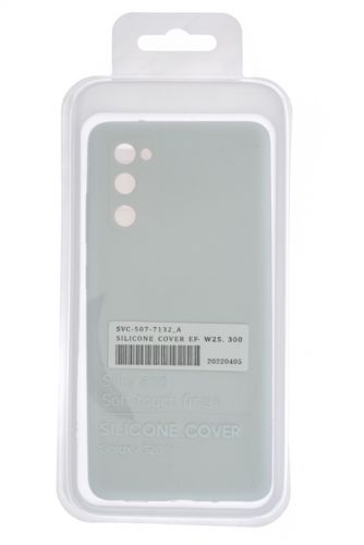Чехол-накладка для Samsung G780F S20 FE SILICONE CASE OP закрытый белый (9) - оптовая продажа фото 4 Чехол-накладка для Samsung G780F S20 FE SILICONE CASE OP закрытый белый (9) - фото фото 4