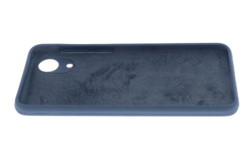 Чехол-накладка для Samsung A032F A03 Core SILICONE CASE OP закрытый темно-синий (8) оптом, в розницу Центр Компаньон фото 3