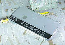Купить Чехол-накладка для iPhone XR SUPERME TPU черный  оптом, в розницу в ОРЦ Компаньон