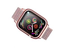 Купить Ремешок для Apple Watch USAMS US-ZB067 Magnetic Loop Strap 38/40mm розовое золото, Ограниченно годен оптом, в розницу в ОРЦ Компаньон