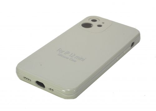Чехол-накладка для iPhone 12 Mini VEGLAS SILICONE CASE Защита камеры кремовый (11) - оптовая продажа фото 2 Чехол-накладка для iPhone 12 Mini VEGLAS SILICONE CASE Защита камеры кремовый (11) - фото фото 2