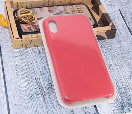 Чехол-накладка для iPhone X/XS SILICONE CASE красный (14) оптом, в розницу Центр Компаньон фото 2