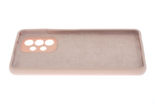 Чехол-накладка для Samsung A535F A53 SILICONE CASE OP закрытый светло-розовый (18) оптом, в розницу Центр Компаньон фото 4