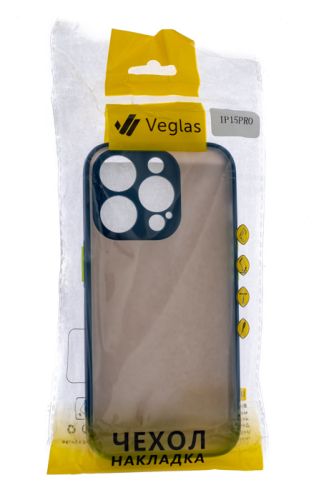Чехол-накладка для iPhone 15 Pro VEGLAS Fog синий оптом, в розницу Центр Компаньон фото 3