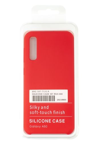 Чехол-накладка для Samsung A505F A50 SILICONE CASE OP красный (1) оптом, в розницу Центр Компаньон фото 4