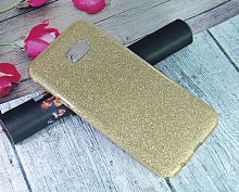 Чехол-накладка для Samsung J415 J4+ 2018 JZZS Shinny 3в1 TPU золото - фото