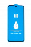 Защитное стекло для Samsung A037F A03S 11D FULL GLUE VEGLAS BLUE коробка черный - фото