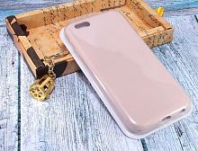 Чехол-накладка для iPhone 6/6S VEGLAS SILICONE CASE закрытый светло-розовый (19) - фото