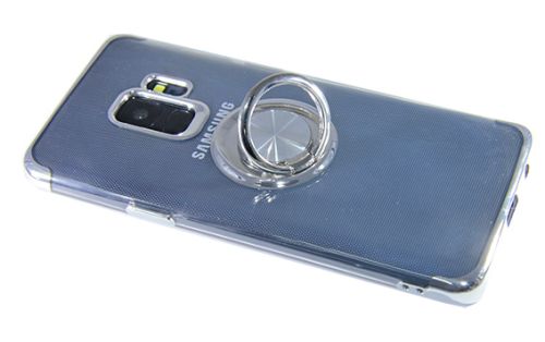 Чехол-накладка для Samsung G960F S9 ELECTROPLATED TPU КОЛЬЦО серебро оптом, в розницу Центр Компаньон фото 3