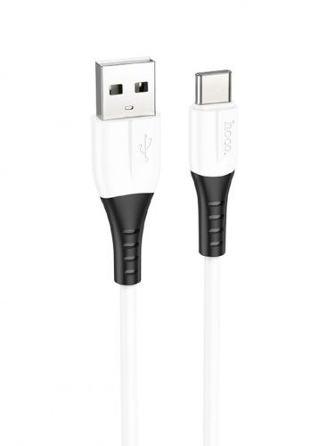 Кабель USB Type-C HOCO X82 Silicone 3.0A 1.0м белый - оптовая продажа Кабель USB Type-C HOCO X82 Silicone 3.0A 1.0м белый - фото