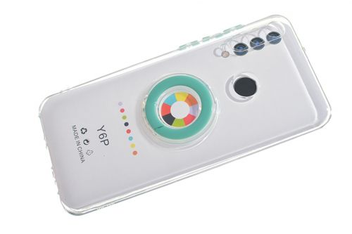 Чехол-накладка для HUAWEI Y6P NEW RING TPU бирюзовый - оптовая продажа фото 3 Чехол-накладка для HUAWEI Y6P NEW RING TPU бирюзовый - фото фото 3