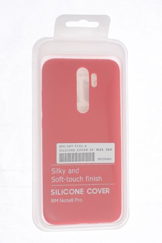 Чехол-накладка для XIAOMI Redmi Note 8 Pro SILICONE CASE NL OP закрытый красный (1) оптом, в розницу Центр Компаньон фото 4
