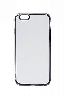 Купить Чехол-накладка для iPhone 6/6S ELECTROPLATED TPU DOKA черный оптом, в розницу в ОРЦ Компаньон