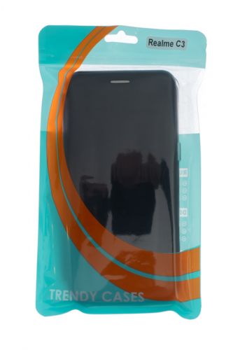 Чехол-книжка для Realme С3 BUSINESS 009805 черный - оптовая продажа фото 4 Чехол-книжка для Realme С3 BUSINESS 009805 черный - фото фото 4