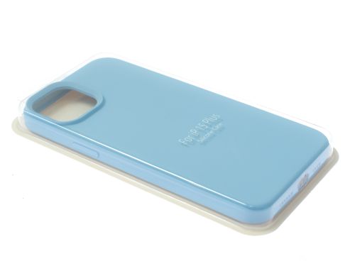 Чехол-накладка для iPhone 15 Plus SILICONE CASE закрытый сиренево-голубой (5) оптом, в розницу Центр Компаньон фото 2