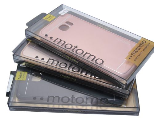 Чехол-накладка для Samsung G930F S7 MOTOMO Metall+TPU розовое золото оптом, в розницу Центр Компаньон фото 2