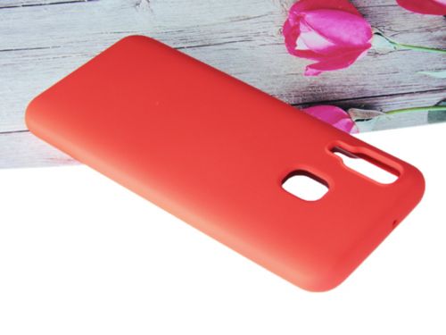 Чехол-накладка для Samsung A405F A40 SOFT TOUCH TPU красный - фото фото 3