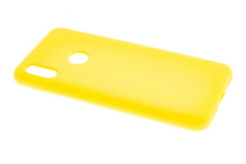 Чехол-накладка для HUAWEI Honor 8A/Y6 2019 SILICONE CASE NL OP закрытый желтый (20) - фото фото 2