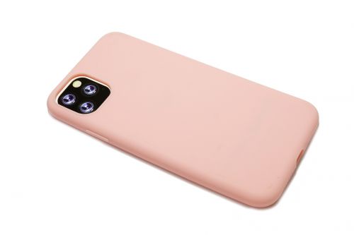 Чехол-накладка для iPhone 11 Pro Max LATEX розовый - оптовая продажа фото 3 Чехол-накладка для iPhone 11 Pro Max LATEX розовый - фото фото 3