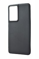 Купить Чехол-накладка для Samsung G998F S21 Ultra FASHION TPU матовый чер оптом, в розницу в ОРЦ Компаньон