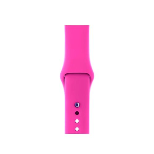 Ремешок для Apple Watch Sport 38/40/41mm Короткий ярко-розовый (29) оптом, в розницу Центр Компаньон фото 2