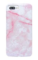 Купить Чехол-накладка для iPhone 7/8 Plus OY МРАМОР TPU 005 розовый оптом, в розницу в ОРЦ Компаньон