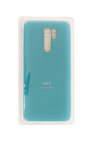 Чехол-накладка для XIAOMI Redmi 9 VEGLAS SILICONE CASE закрытый бирюзовый (2) оптом, в розницу Центр Компаньон