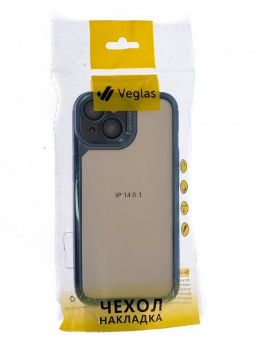 Чехол-накладка для iPhone 14 VEGLAS Bracket Lens синий оптом, в розницу Центр Компаньон фото 4