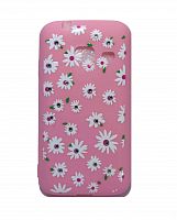Купить Чехол-накладка для Samsung J105 FASHION Розовое TPU стразы Вид 7 оптом, в розницу в ОРЦ Компаньон