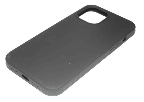 Чехол-накладка для iPhone 12 Pro Max SILICONE TPU NL поддержка MagSafe черный коробка оптом, в розницу Центр Компаньон фото 2