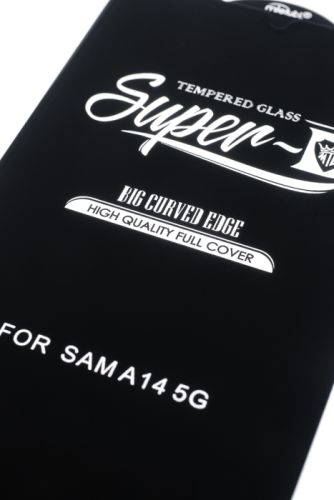 Защитное стекло для Samsung A145 A14 Mietubl Super-D пакет черный оптом, в розницу Центр Компаньон фото 2
