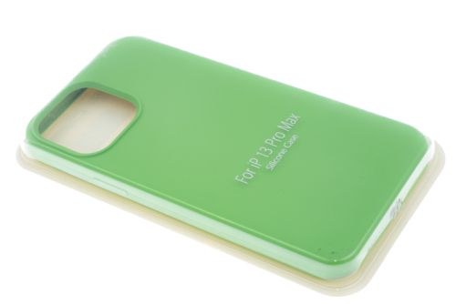 Чехол-накладка для iPhone 13 Pro Max VEGLAS SILICONE CASE NL закрытый ярко-зеленый (31) оптом, в розницу Центр Компаньон фото 2