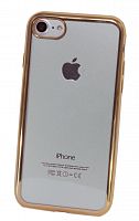 Купить Чехол-накладка для iPhone 7/8/SE РАМКА TPU розовое золото																																					 оптом, в розницу в ОРЦ Компаньон