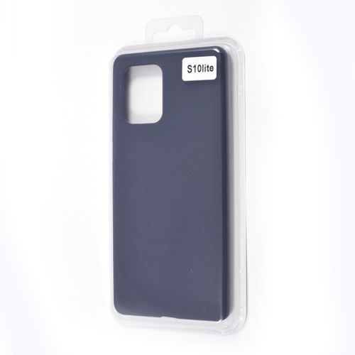 Чехол-накладка для Samsung G770 S10 Lite VEGLAS SILICONE CASE закрытый темно-синий (8) - оптовая продажа Чехол-накладка для Samsung G770 S10 Lite VEGLAS SILICONE CASE закрытый темно-синий (8) - фото