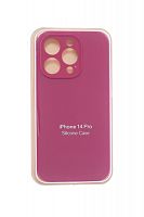 Купить Чехол-накладка для iPhone 14 Pro SILICONE CASE Защита камеры малиновый (56) оптом, в розницу в ОРЦ Компаньон