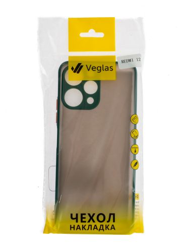 Чехол-накладка для XIAOMI Redmi 12 VEGLAS Fog зеленый оптом, в розницу Центр Компаньон фото 3