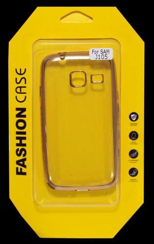 Чехол-накладка для Samsung J105F J1 mini РАМКА TPU розовое золото оптом, в розницу Центр Компаньон фото 2